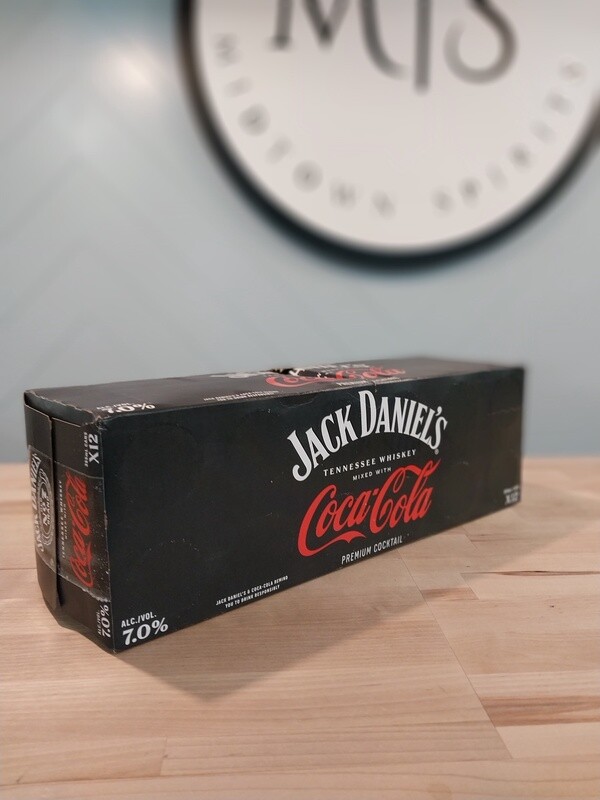 Jack Daniels Coca-Cola Cocktail 12pk CN