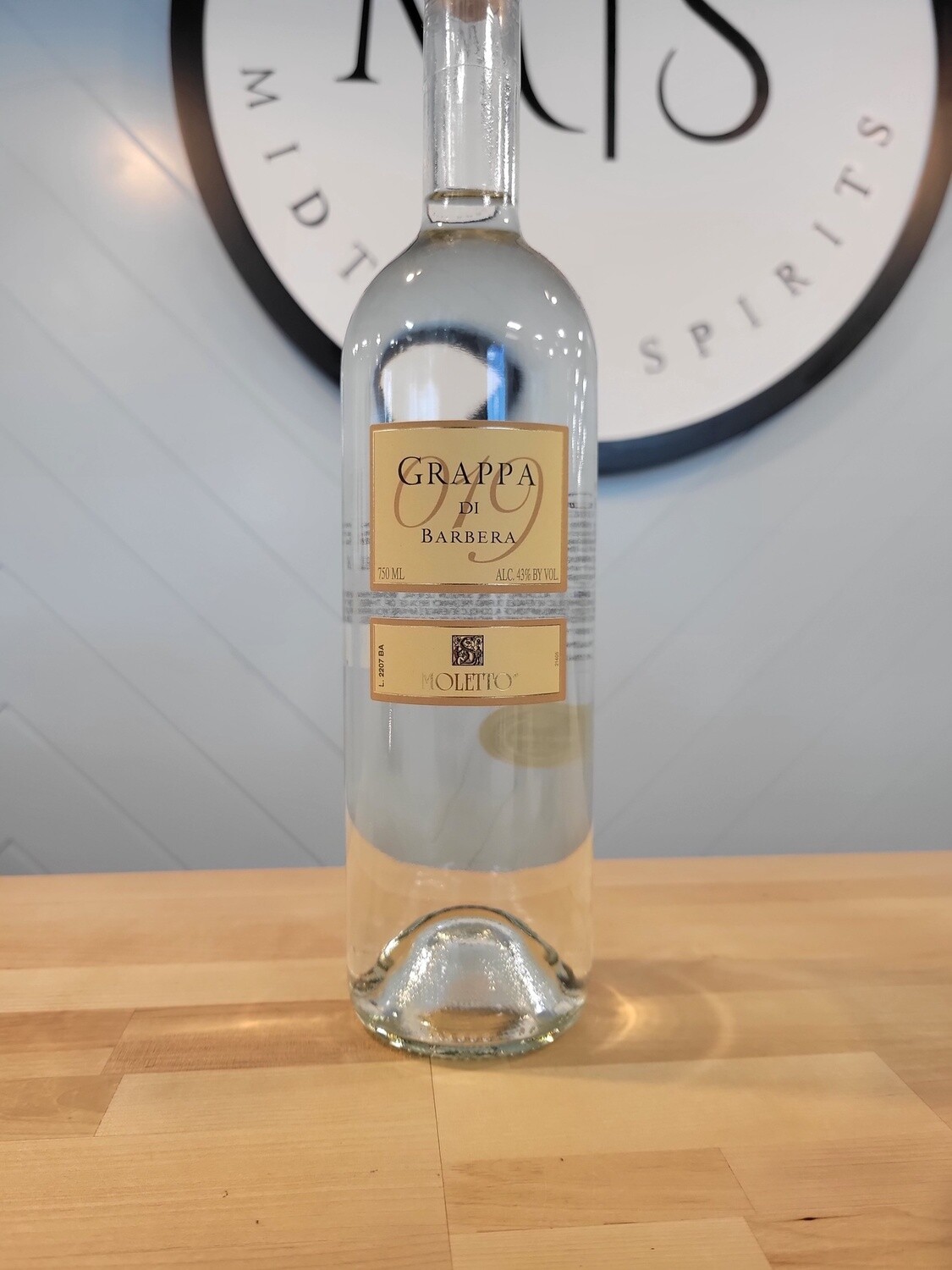 Moletto Grappa Barbera