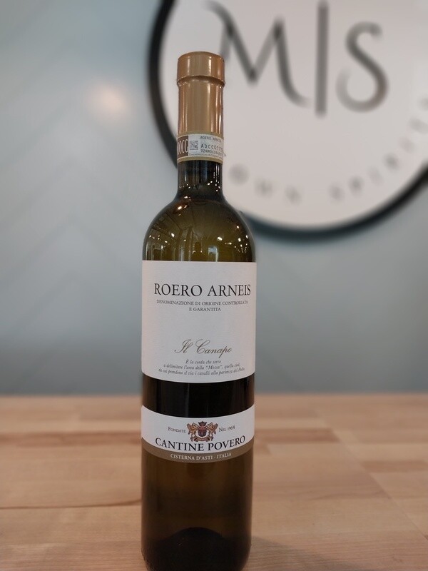 Cantine Povero Il Canapo Roero Arneis