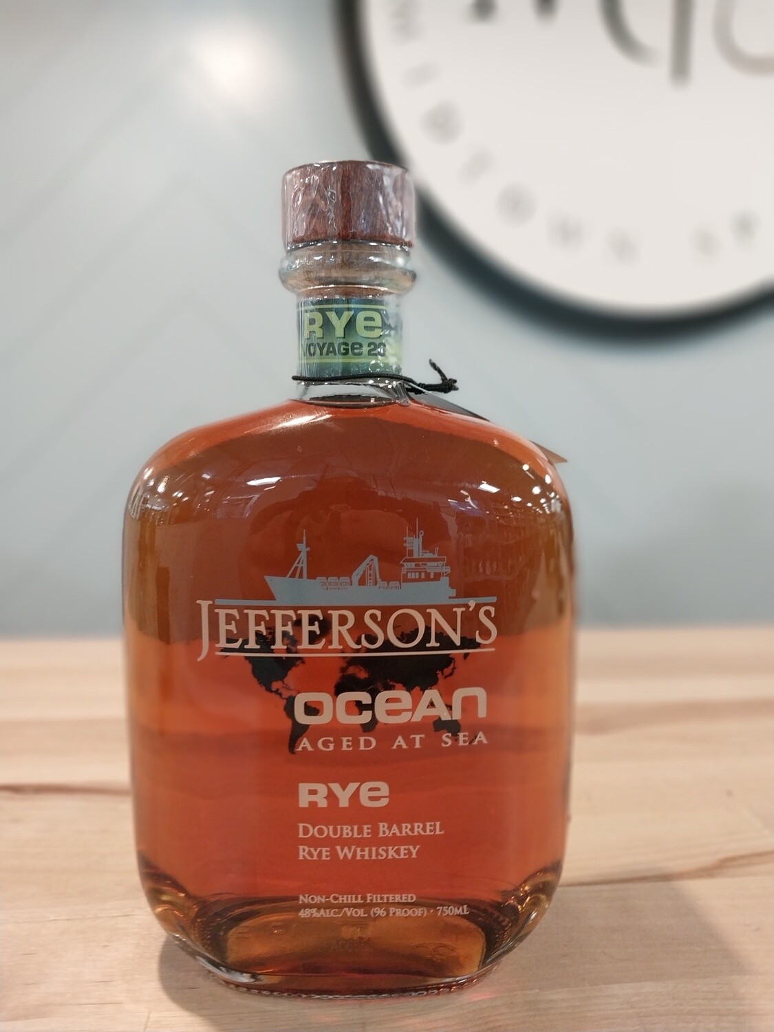 Jefferson&#39;s Ocean Aged at Sea Rye