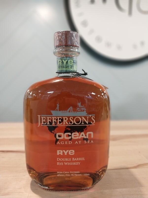 Jefferson&#39;s Ocean Aged at Sea Rye
