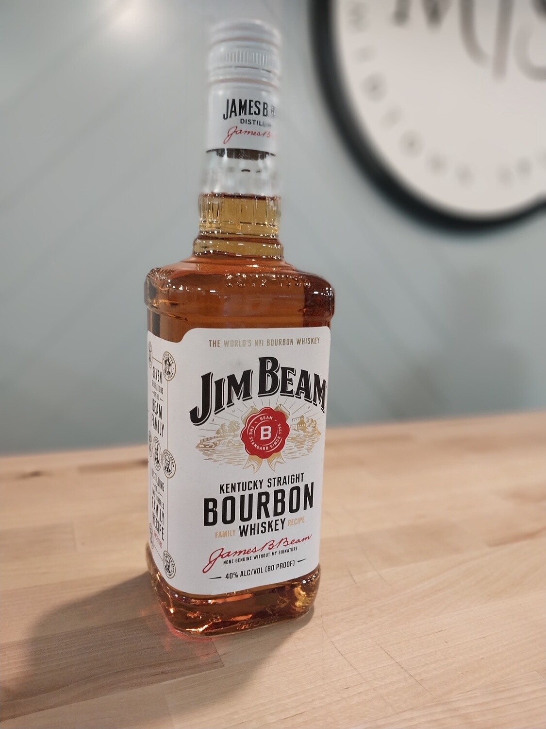 Jim Beam Bourbon Whisky 750
