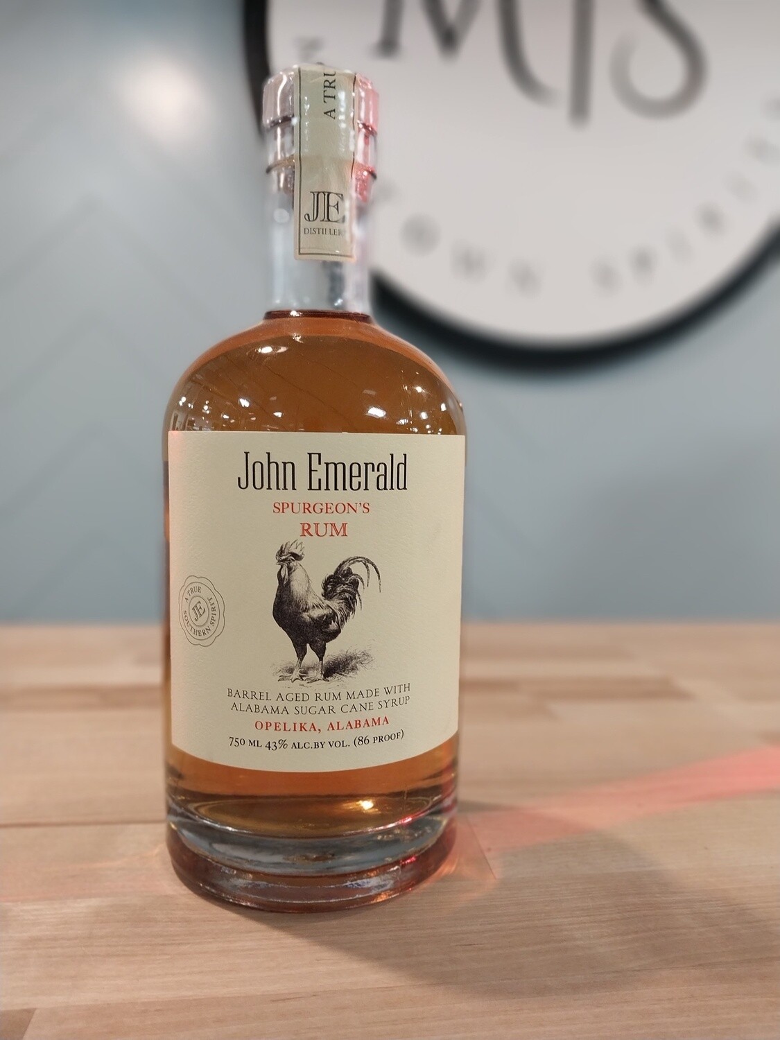 John Emerald Spurgeon&#39;s Barrell Aged Rum /750