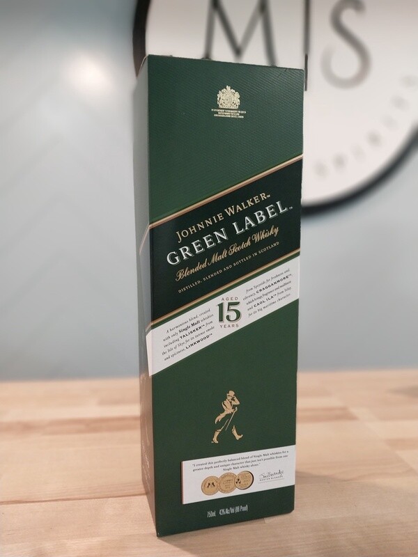 Johnnie Walker 15yr Green Label /750