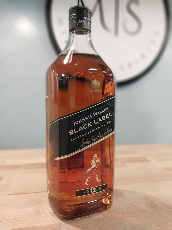 Johnnie Walker 12yr Black Scotch Whiskey/1.75