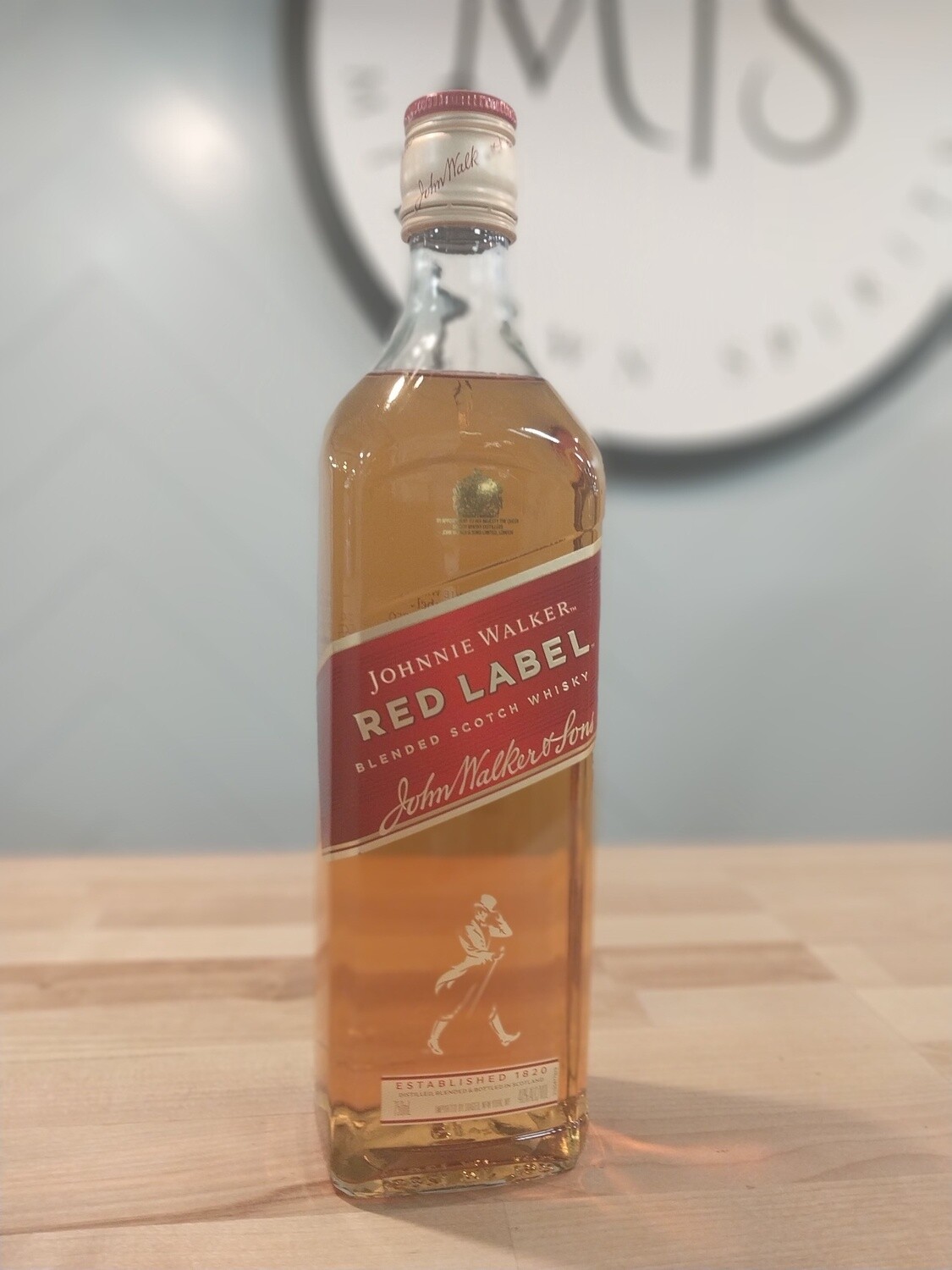 Johnnie Walker Red Label Scotch Whiskey /750