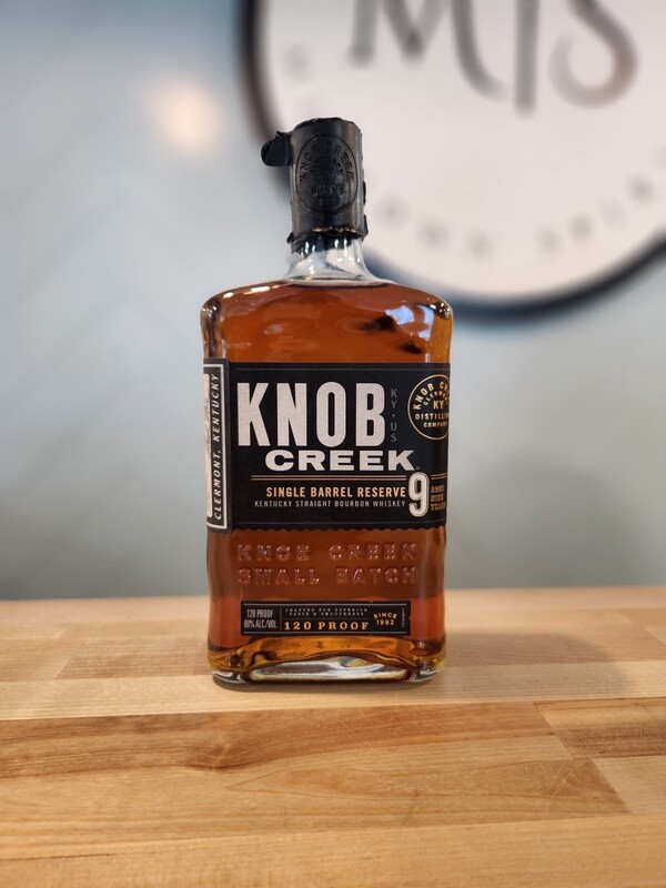 Knob Creek 9 yr Single barrel Reserve