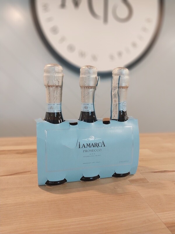 LaMarca Prosecco Sparkling Wine (3) 187ml