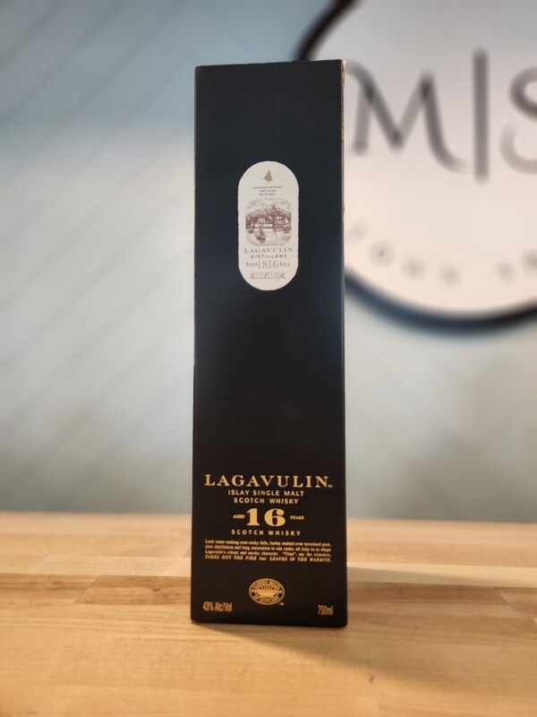Lagavulin 16yr Single Malt Scotch Whiskey /750