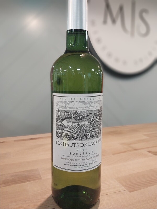 Les Hauts De LAgarde Bordeaux Blanc 750ml