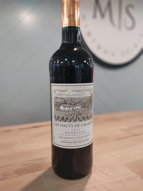 Les Hauts De LAgarde Bordeaux Rouge 750ml