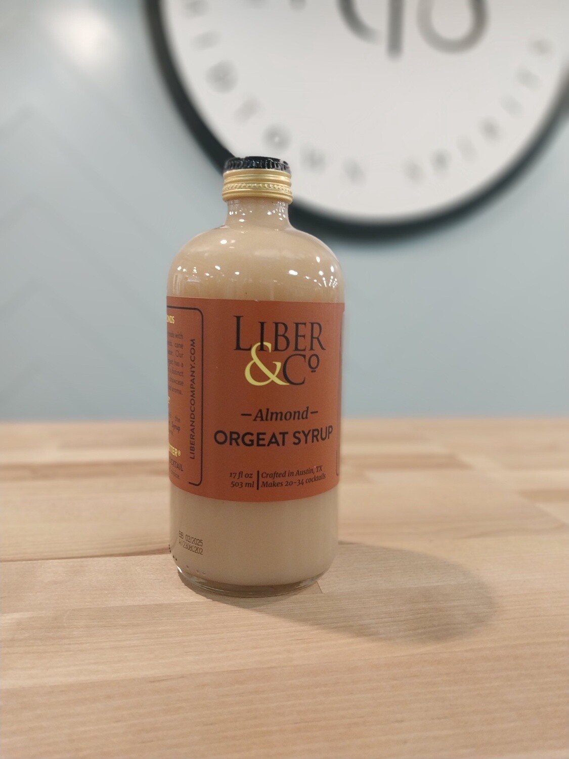 Liber &amp; CO Almond Orgeat Syrup