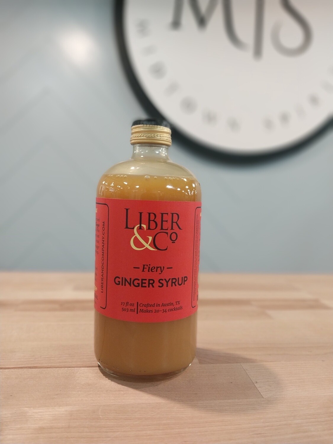 Liber &amp; CO Fiery Ginger Syrup