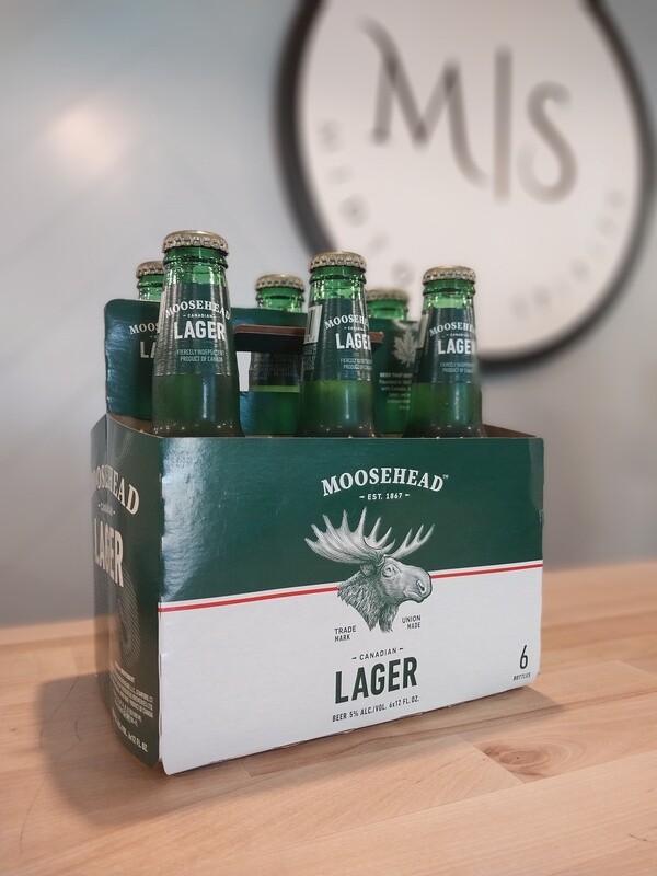 Moosehead Canadian Lager 6 pk