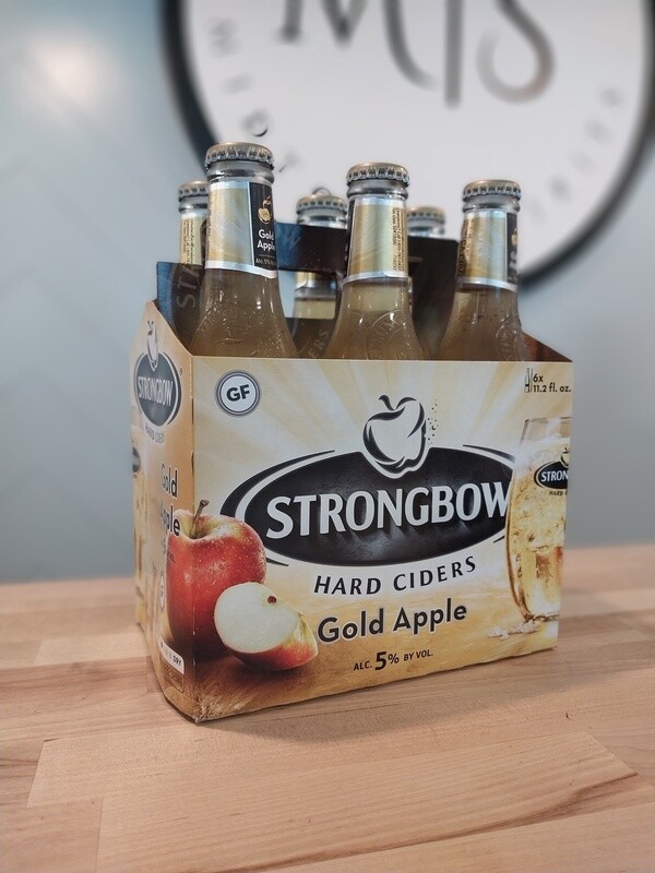 Strongbow Hard Cider Gold Apple 6pk (bottle)