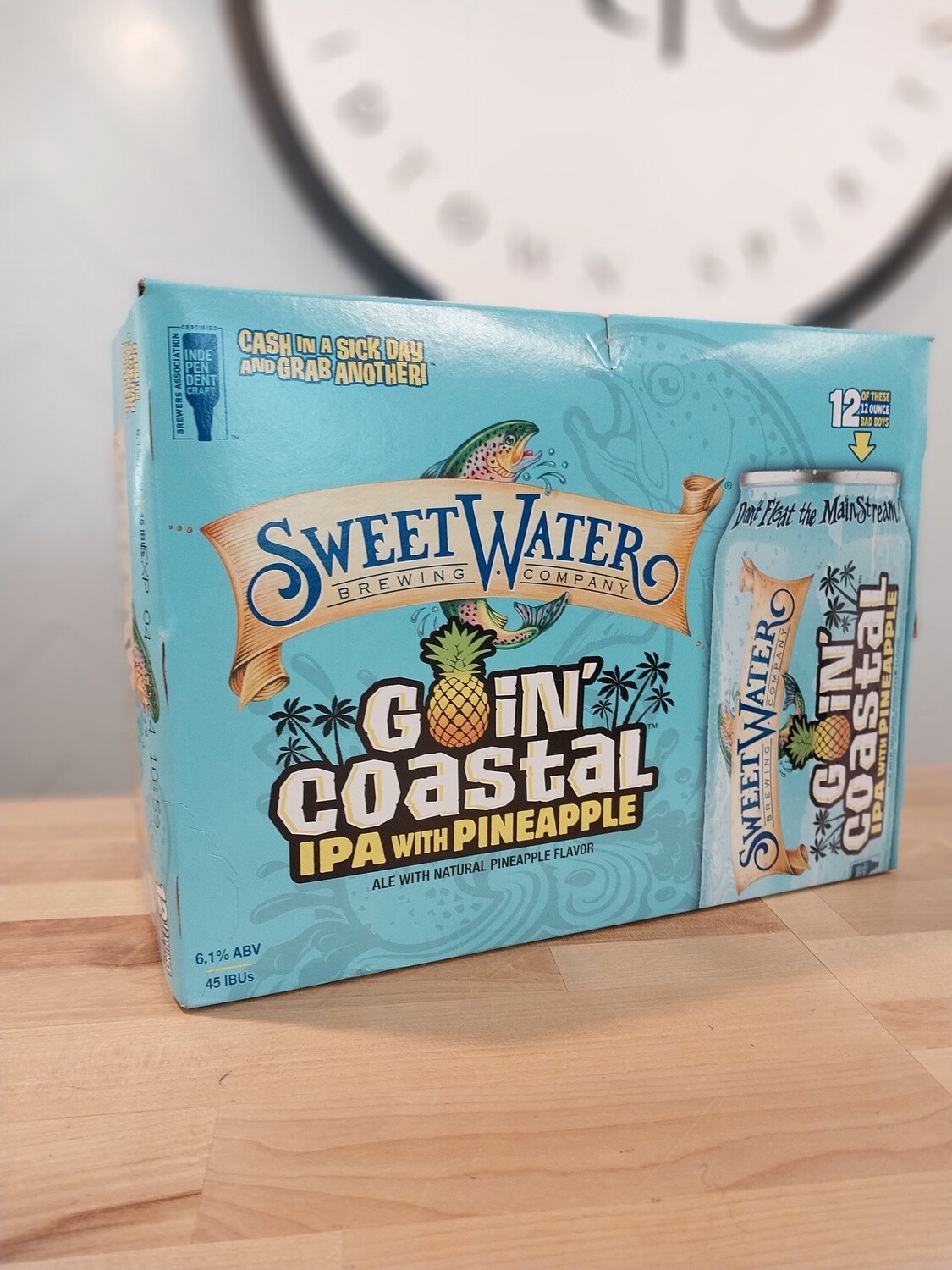 Sweetwater Goin&#39; Coastal IPA 12pk