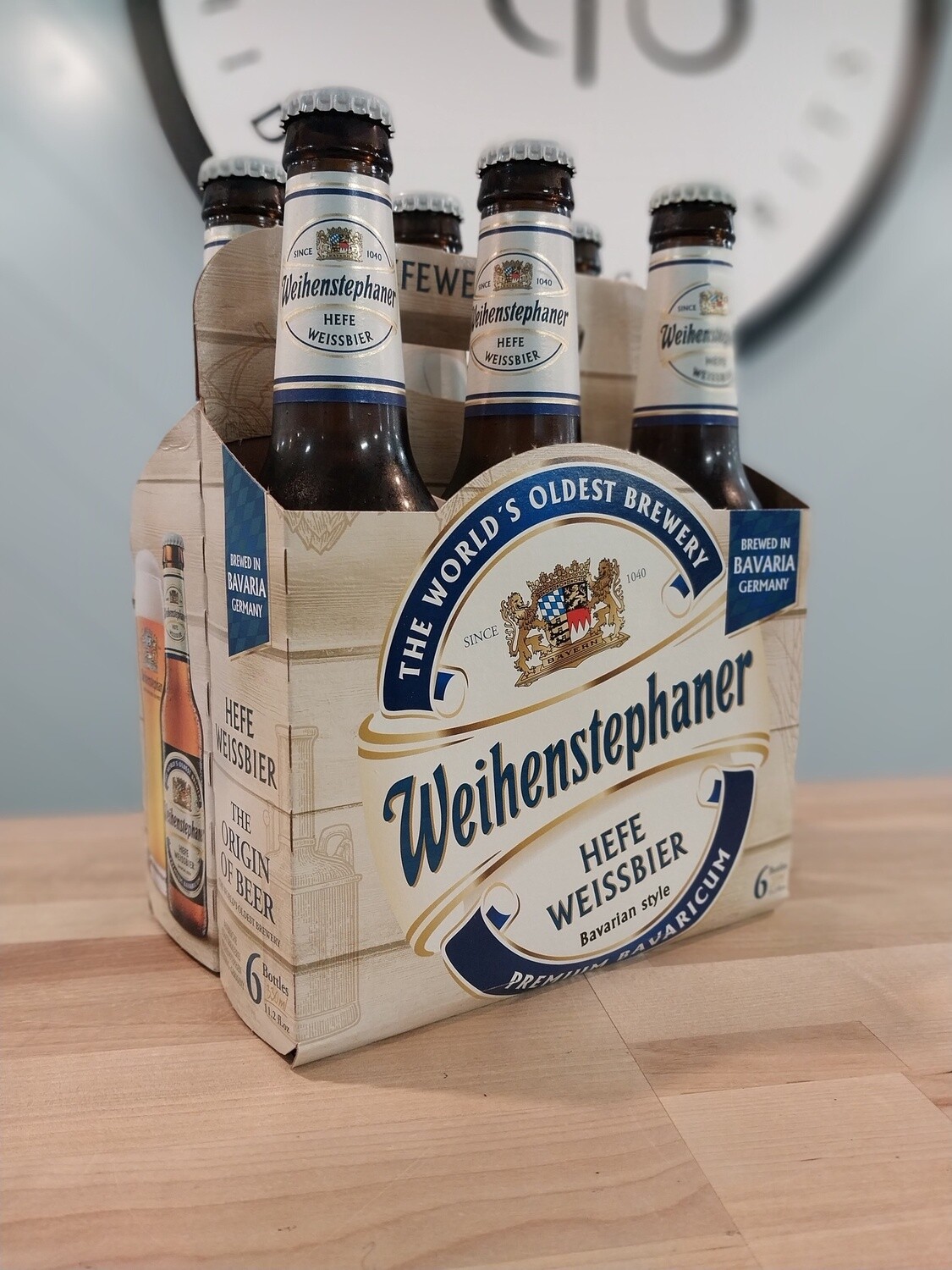 Weihenstephaner Hefe Weissbier 6pk BT