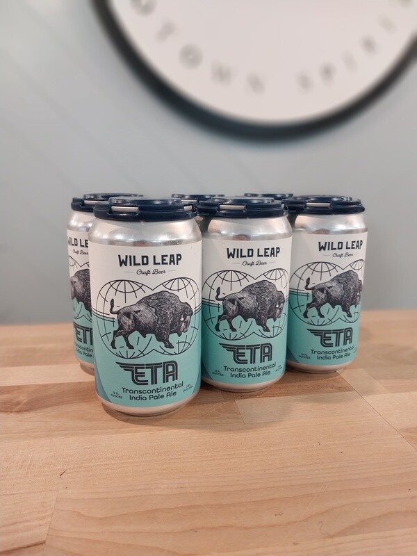 Wild Leap ETA Transcontinental IPA 6pk (cans)
