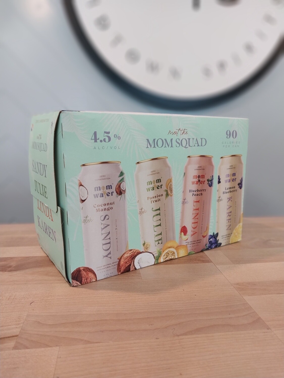 Mom Water Variety &quot;Meet The Mom Squad&quot; 8pk
