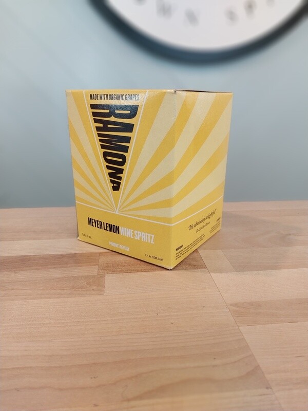 Ramona Meyer Lemon Wine Spritz 4pk CN