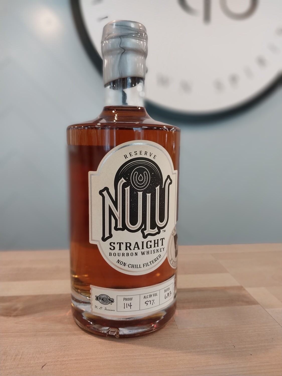 Nulu Straight Bourbon Whiskey/750