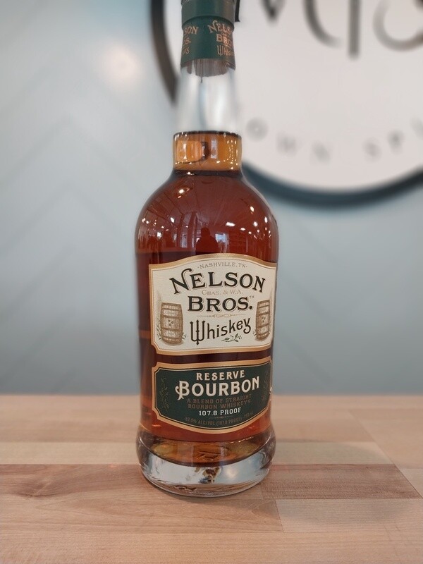 Nelson Brothers Cask Strength Reserve Bourbon Whiskey/750