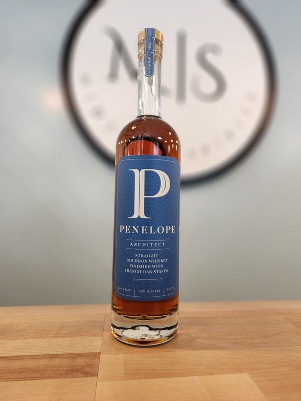 Penelope Architect Bourbon 104 proof French Oak Staves/750