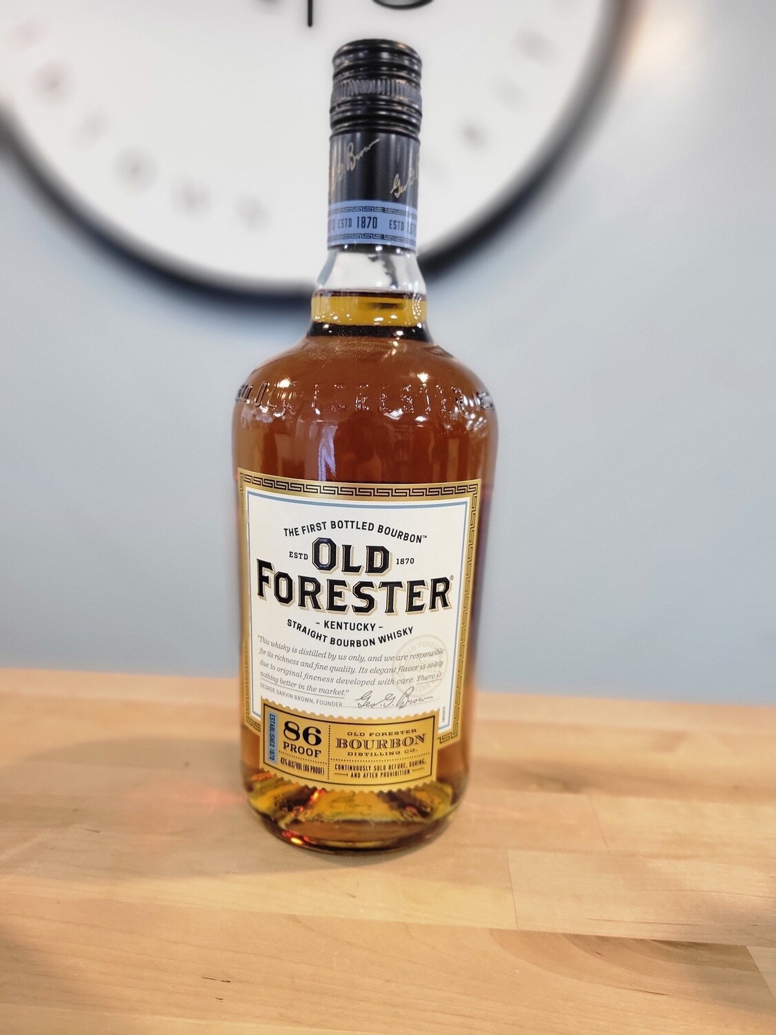 Old Forester 86 proof Bourbon
