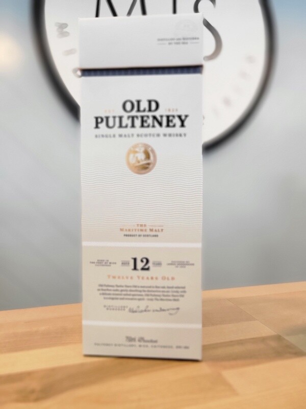 Old Pulteney 12yr Single Malt Scotch /750