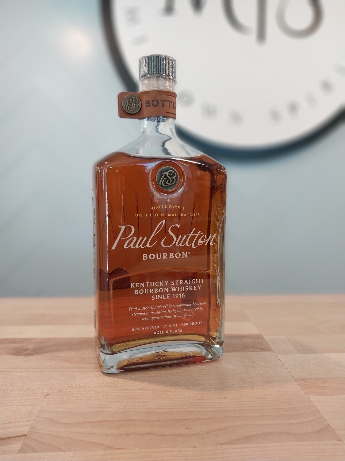Paul Sutton 6yr Small Batch Bourbon/750