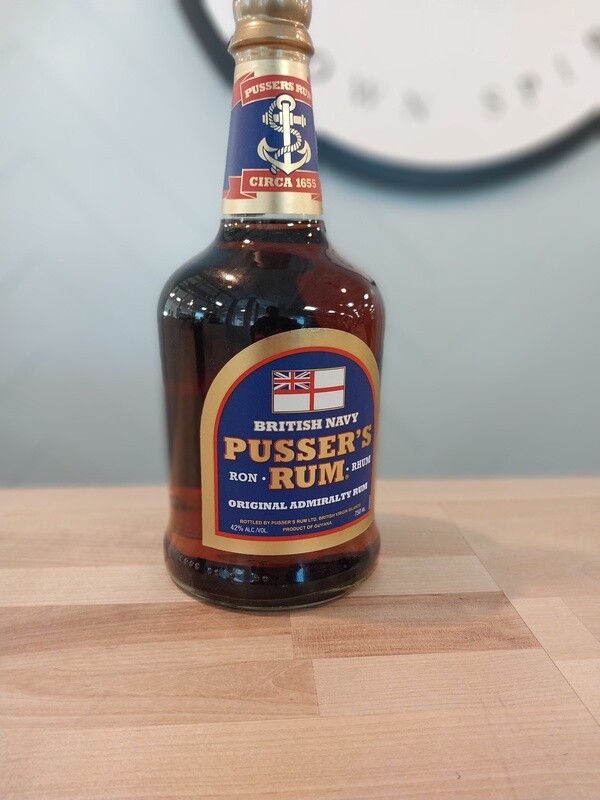 Pusser's British 84 Proof Rum /750