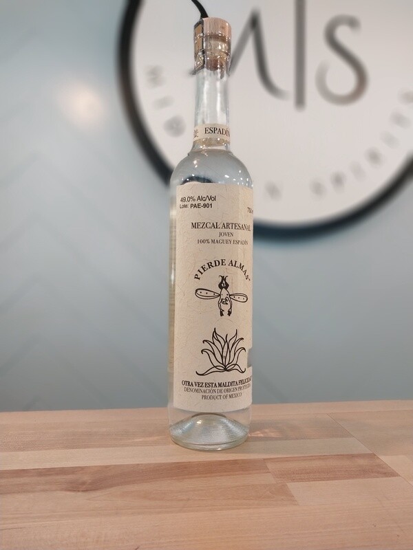 Pierde Almas Mezcal Artesanal Tequila /750