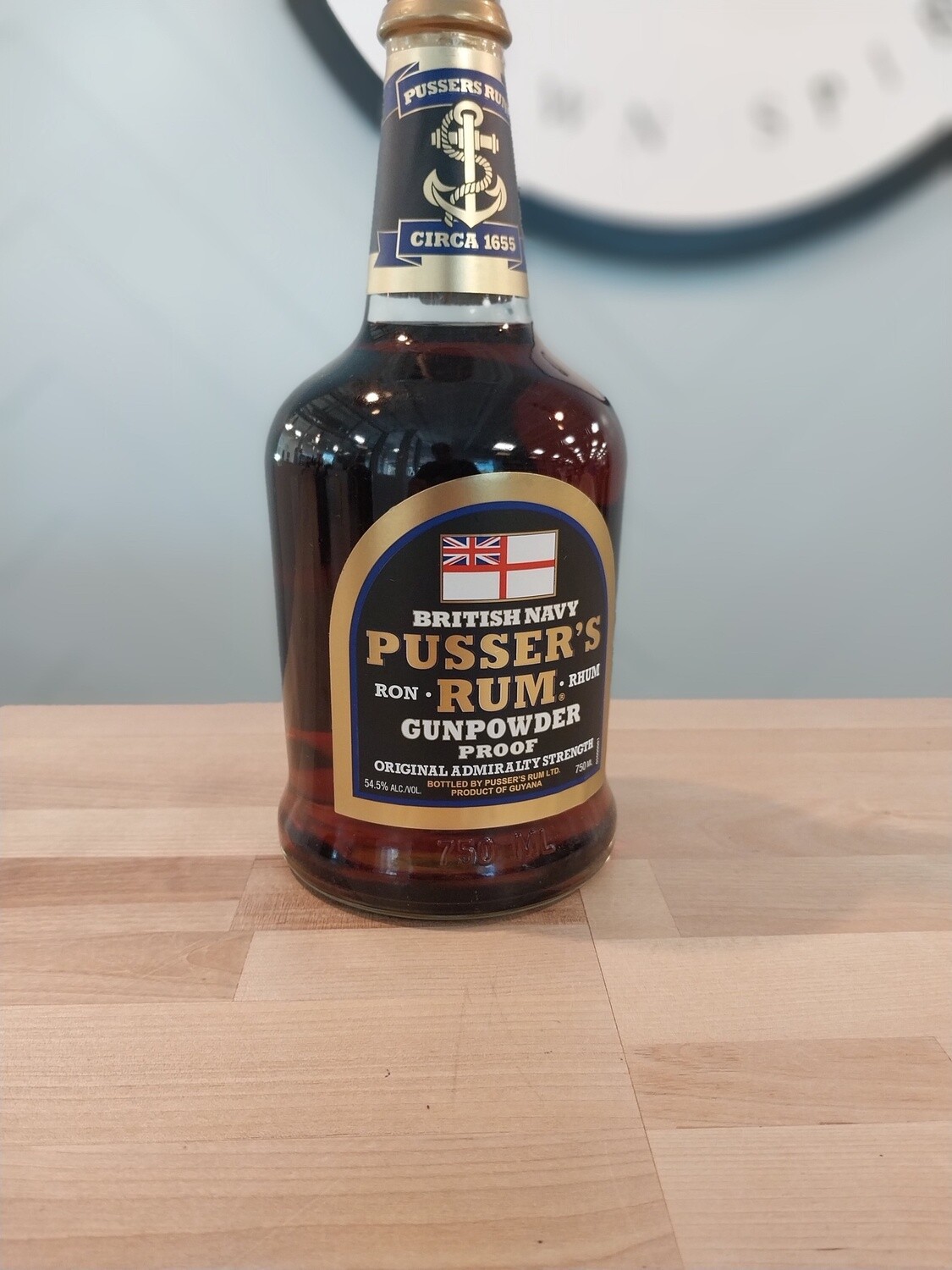 Pusser&#39;s Rum Gunpowder Proof Rum /750