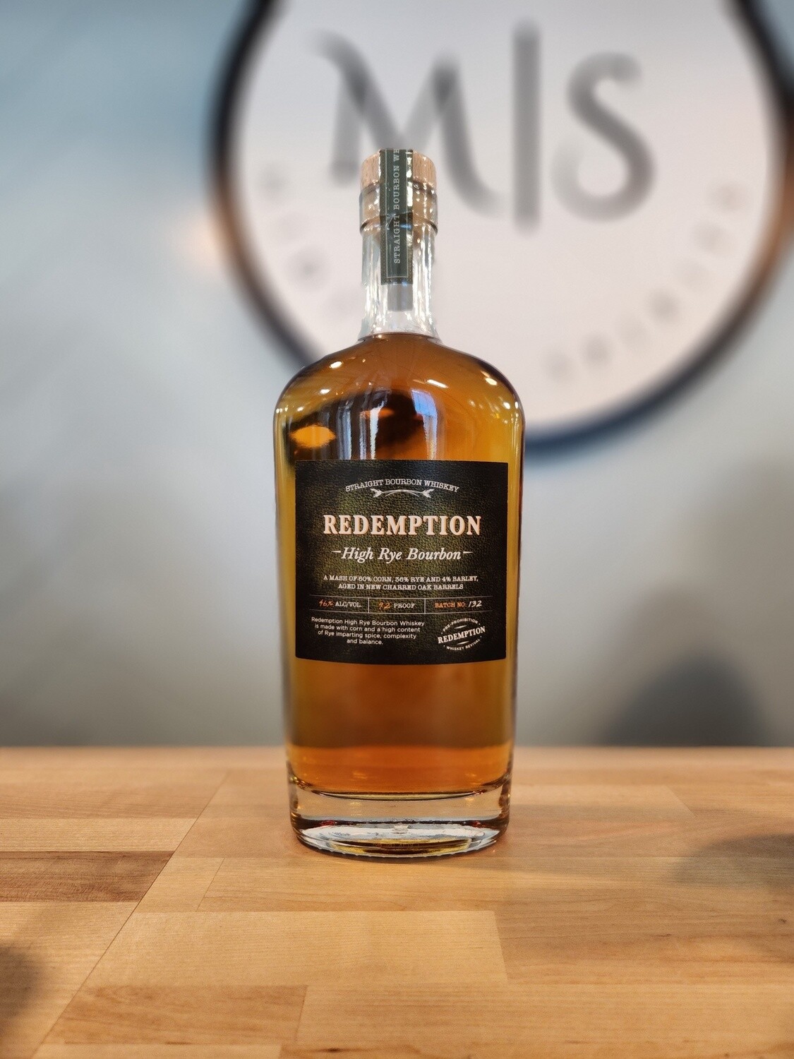 Redemption High Rye Bourbon