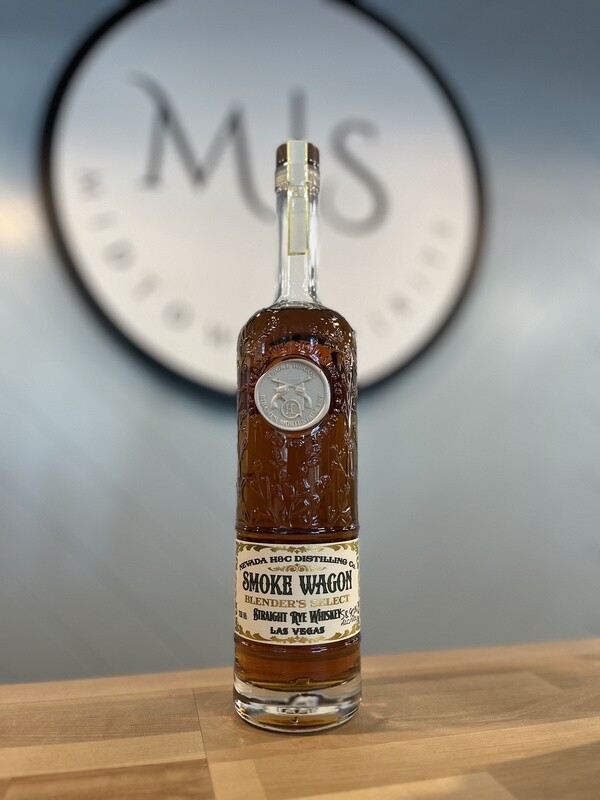 Smoke Wagon Blenders Select Rye Whiskey /750