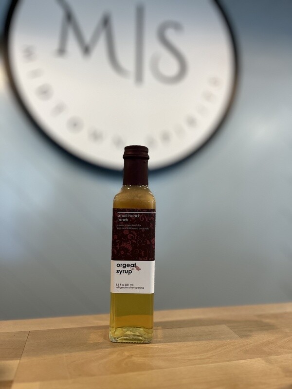 Small Hand Foods Orgeat Syrup