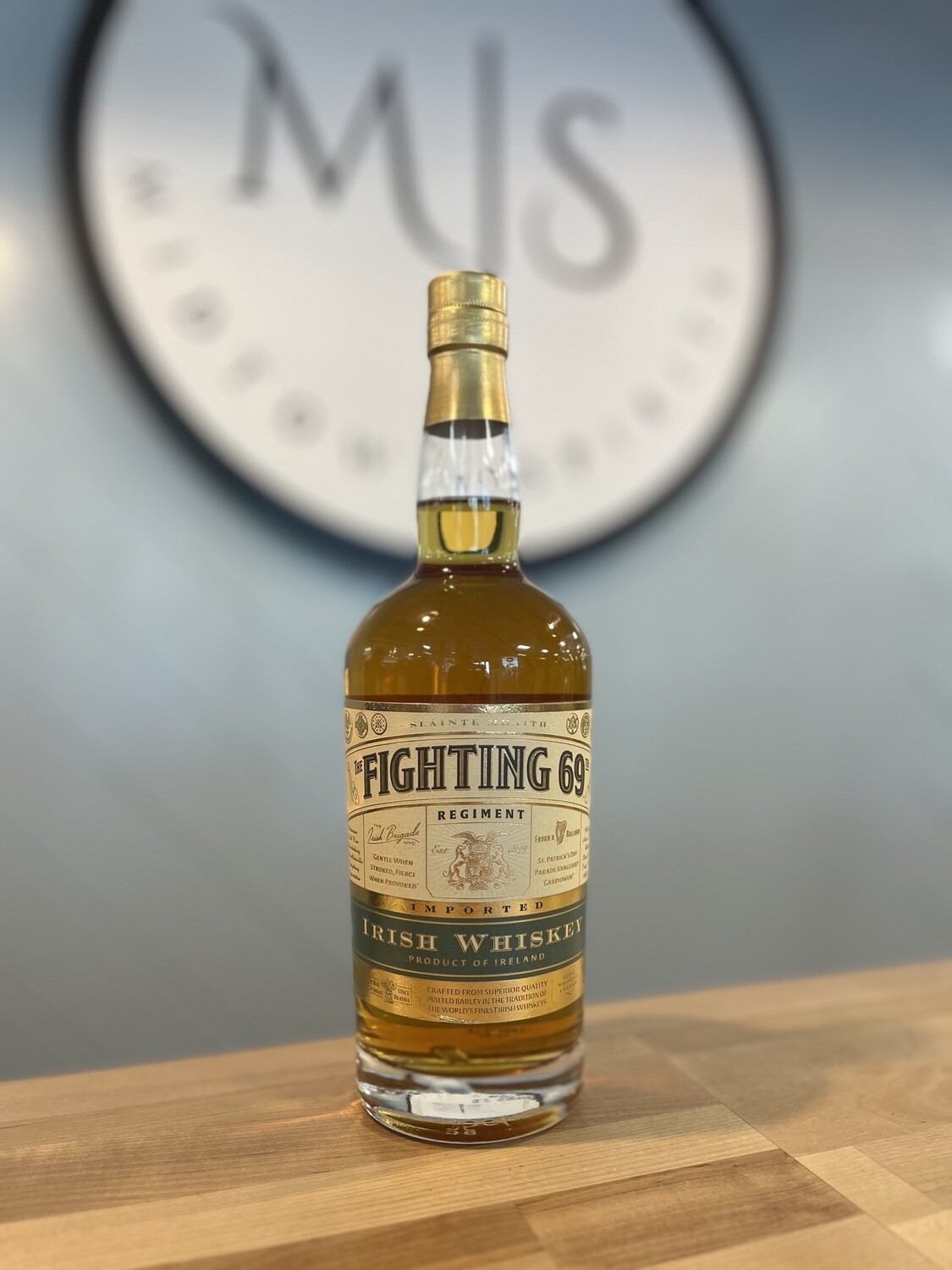 The Fighting 69th Regiment Irish Whiskey