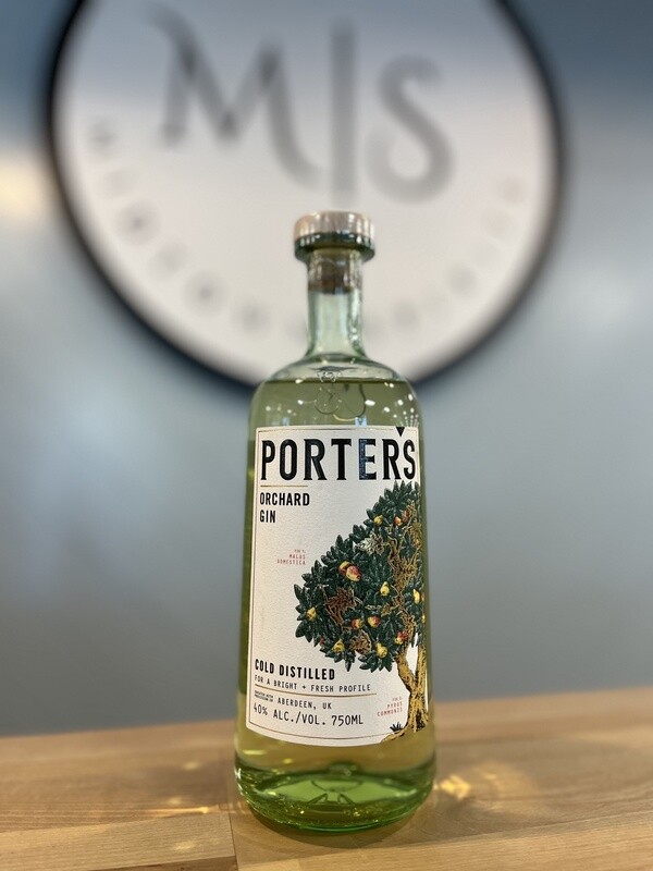 Porter&#39;s Orchard Gin 750ml