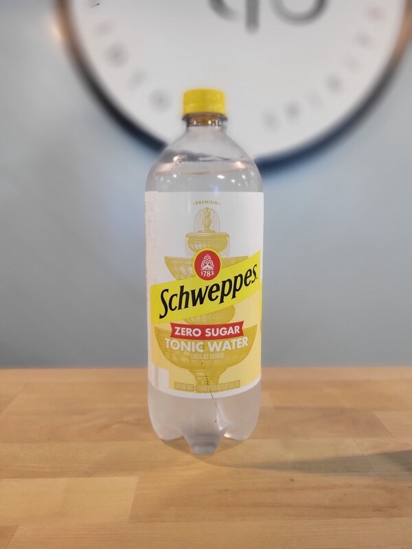 Schweppes Zero Sugar Tonic Water 1L