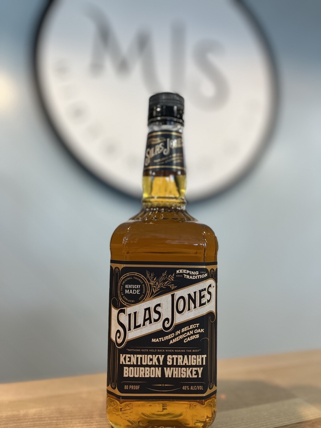 Silas Jones Straight Bourbon Whiskey /750