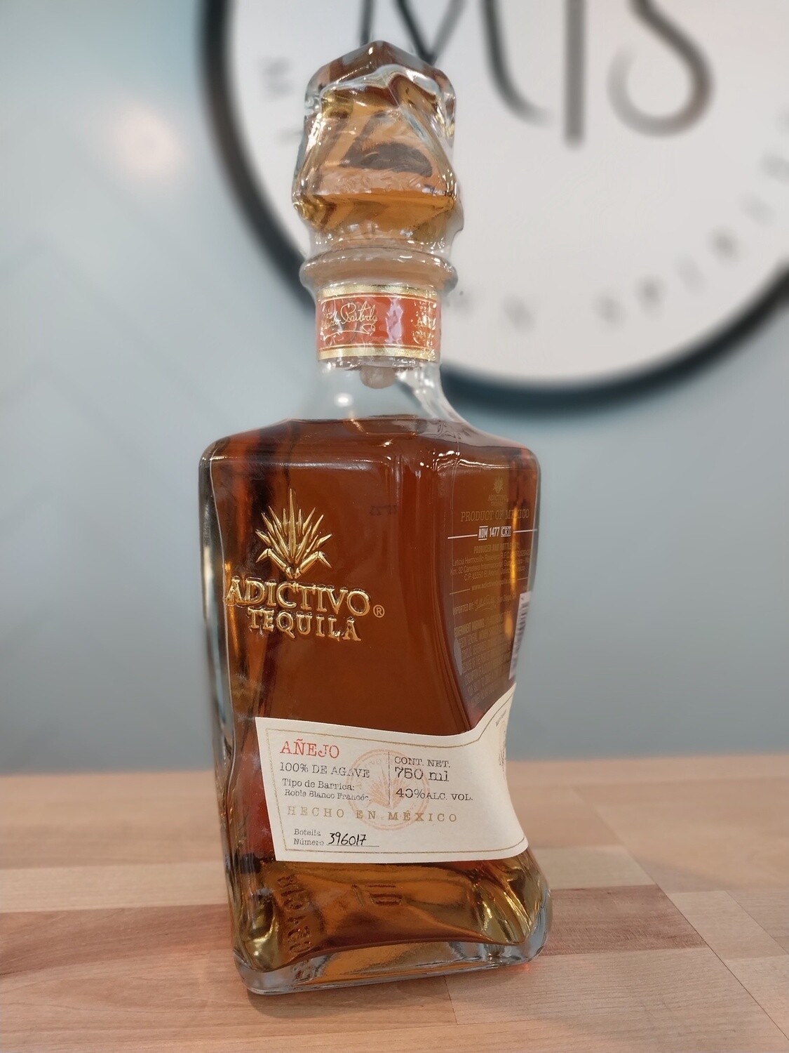 Adictivo Tequila Anejo 750ml