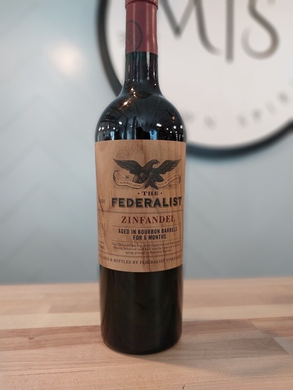 The Federalist Zin Bourbon Barrell