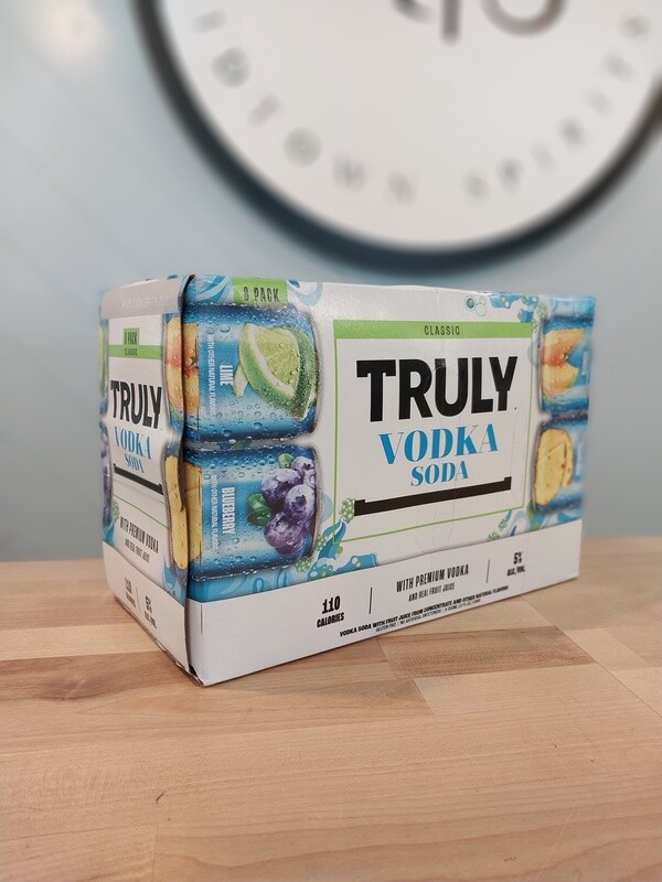 Truly Vodka Soda Classic 8pk