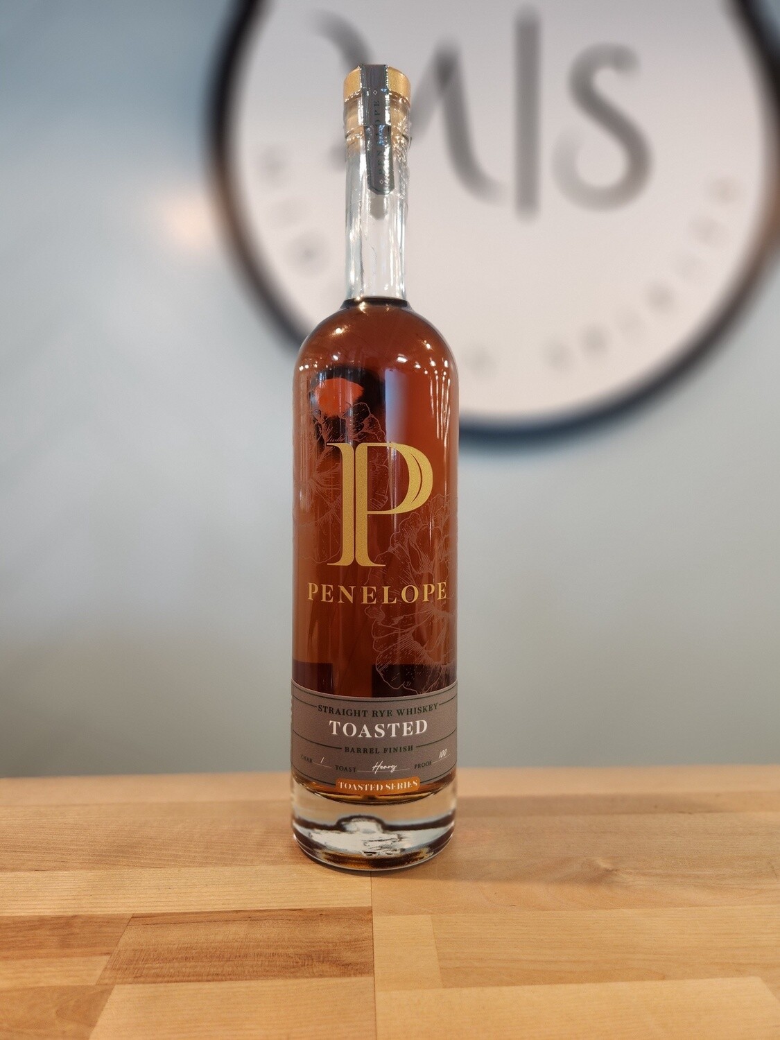 Penelope Straight Rye Whiskey - Toasted Barrel Finish/750