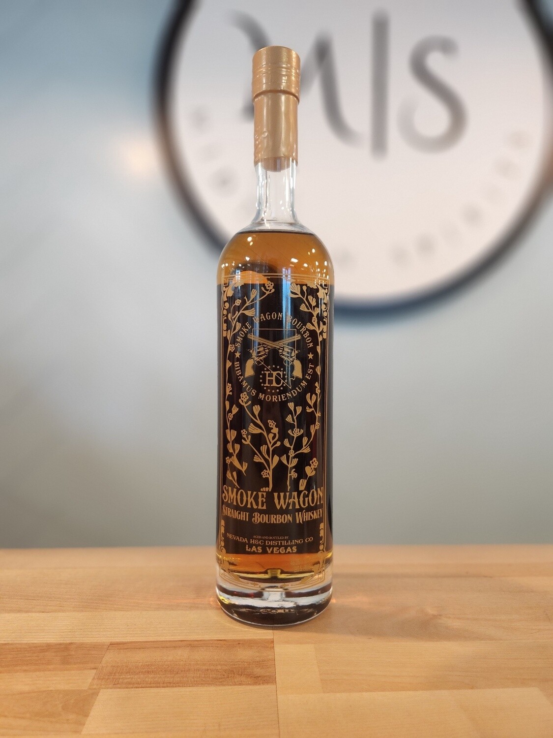 Smoke Wagon Straight Bourbon Whiskey /750