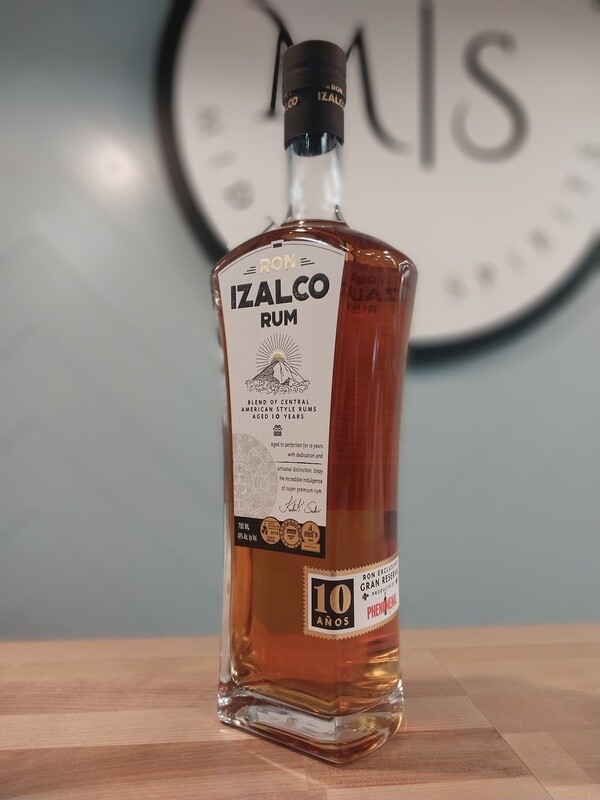 Ron Izalco Aged 10 yr Rum /750