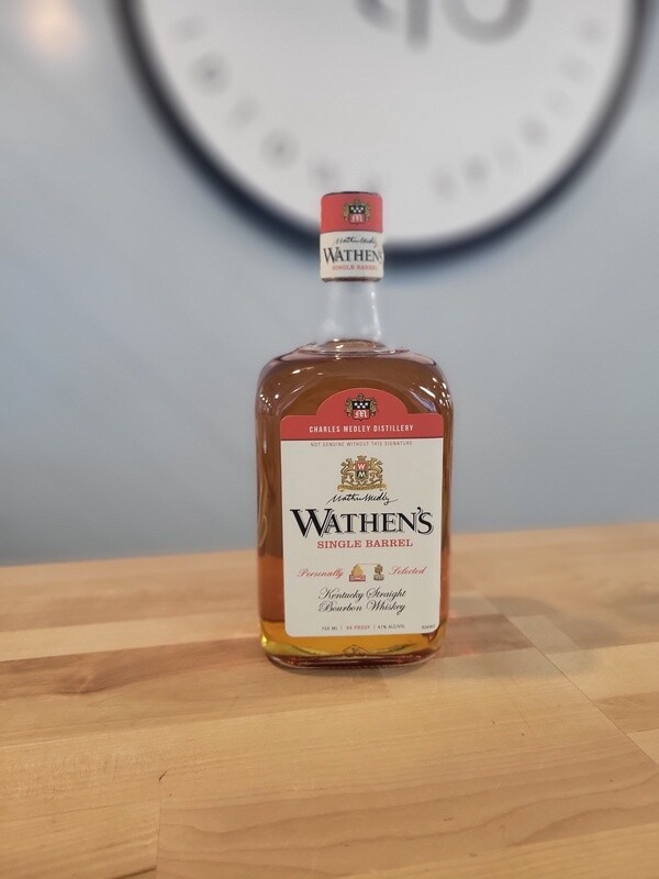 Wathen&#39;s Single Barrel Straight Bourbon Whiskey /750