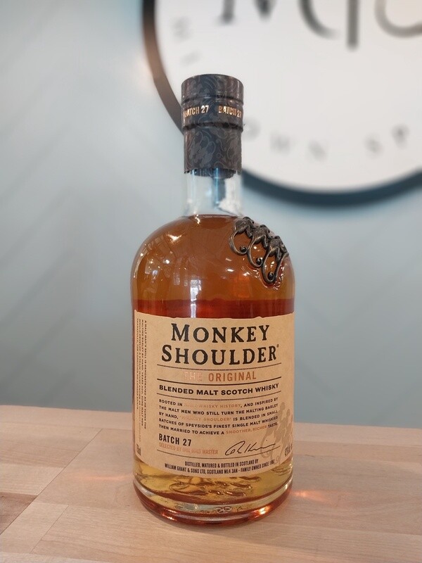 Monkey Shoulder Malt Scotch Whiskey 750ml