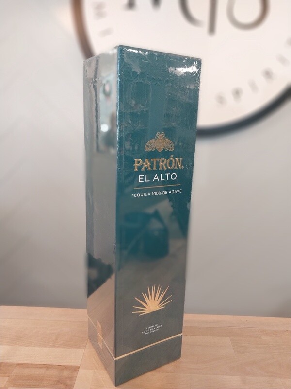 Patron El Alto Tequila /750