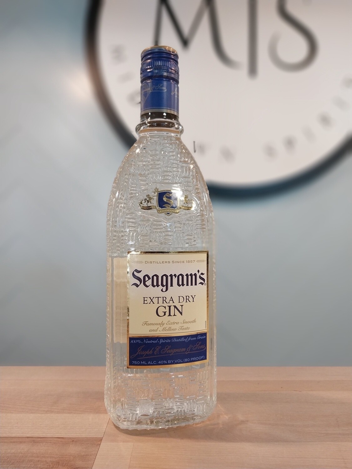 Seagram&#39;s Extra Dry Gin 750ml